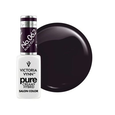 Victoria Vynn - Pure Creamy - 062 Black Tulip - Gellack - Enkelfärgad -glamandbeauty.se Victoria Vynn - Pure Creamy - 062 Black Tulip - Gellack - Enkelfärgad -glamandbeauty.se