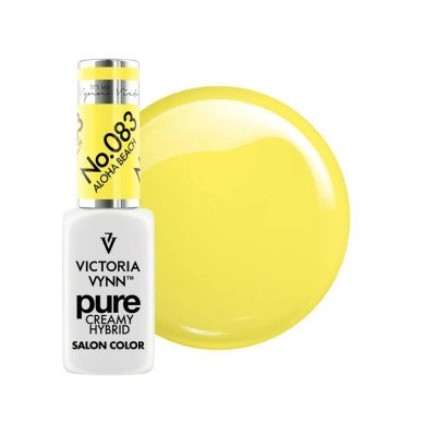 Victoria Vynn - Pure Creamy - 083 Aloha Beach - Gellack - Enkelfärgad -glamandbeauty.se