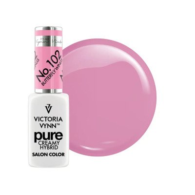 Victoria Vynn - Pure Creamy - 102 Butterfly Wings - Gellack - Enkelfärgad -glamandbeauty.se