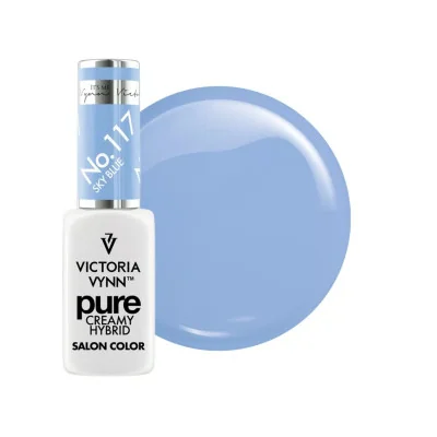 Victoria Vynn - Pure Creamy - 117 Sky Blue - Gellack - Enkelfärgad -glamandbeauty.se Victoria Vynn - Pure Creamy - 117 Sky Blue - Gellack - Enkelfärgad -glamandbeauty.se