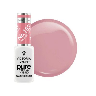 Victoria Vynn - Pure Creamy - 183 Flamingo Coctail - Gellack - Enkelfärgad -glamandbeauty.se