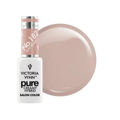 Victoria Vynn - Pure Creamy - 182 Soft Stone - Gellack - Enkelfärgad -glamandbeauty.se