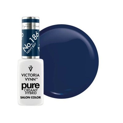 Victoria Vynn - Pure Creamy - 186 Navy Bay - Gellack - Enkelfärgad -glamandbeauty.se Victoria Vynn - Pure Creamy - 186 Navy Bay - Gellack - Enkelfärgad -glamandbeauty.se