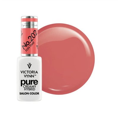 Victoria Vynn - Pure Creamy - 202 Fun Time - Gellack - Enkelfärgad -glamandbeauty.se