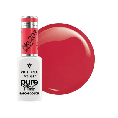 Victoria Vynn - Pure Creamy - 203 Pink Schock - Gellack - Enkelfärgad -glamandbeauty.se Victoria Vynn - Pure Creamy - 203 Pink Schock - Gellack - Enkelfärgad -glamandbeauty.se