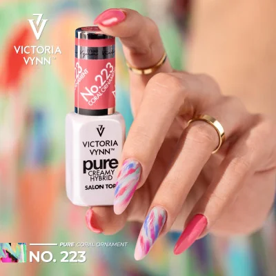 Victoria Vynn - Pure Creamy - 223 Coral Ornament - Gellack - Enkelfärgad -glamandbeauty.se Victoria Vynn - Pure Creamy - 223 Coral Ornament - Gellack - Enkelfärgad -glamandbeauty.se