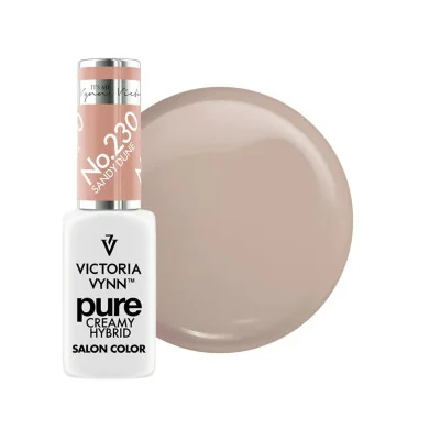 Victoria Vynn - Pure Creamy - 230 Sandy Dune - Gellack - Enkelfärgad -glamandbeauty.se