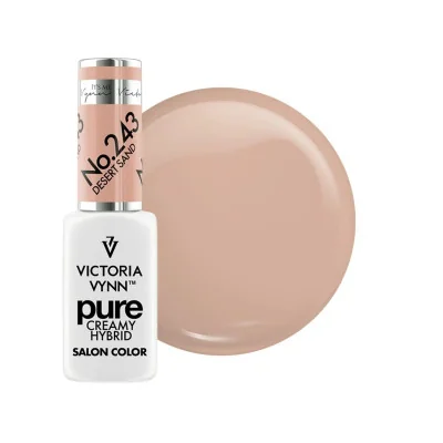 Victoria Vynn - Pure Creamy - 243 Desert Sand - Gellack - Enkelfärgad -glamandbeauty.se