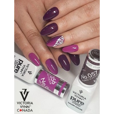 Victoria Vynn - Pure Creamy - 057 Purple Scandal - Gellack - Glitter -glamandbeauty.se Victoria Vynn - Pure Creamy - 057 Purple Scandal - Gellack - Glitter -glamandbeauty.se