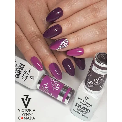 Victoria Vynn - Pure Creamy - 057 Purple Scandal - Gellack - Glitter -glamandbeauty.se Victoria Vynn - Pure Creamy - 057 Purple Scandal - Gellack - Glitter -glamandbeauty.se