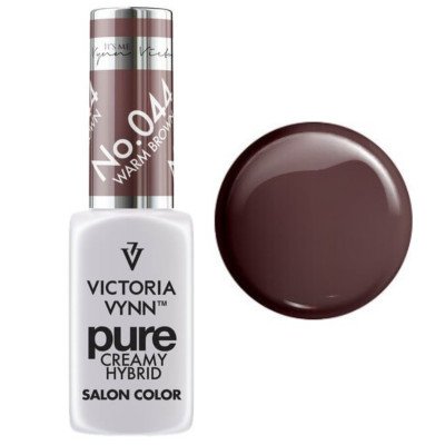 Victoria Vynn - Pure Creamy - 044 Warm Brown - Gellack - Enkelfärgad -glamandbeauty.se Victoria Vynn - Pure Creamy - 044 Warm Brown - Gellack - Enkelfärgad -glamandbeauty.se
