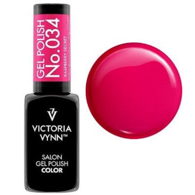 Victoria Vynn - Gel Polish - 034 Raspberry Secret - Gellack - Enkelfärgad -glamandbeauty.se Victoria Vynn - Gel Polish - 034 Raspberry Secret - Gellack - Enkelfärgad -glamandbeauty.se