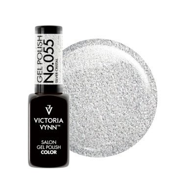 Victoria Vynn - Gel Polish - 055 Silver Cristal - Gellack - Glitter -glamandbeauty.se