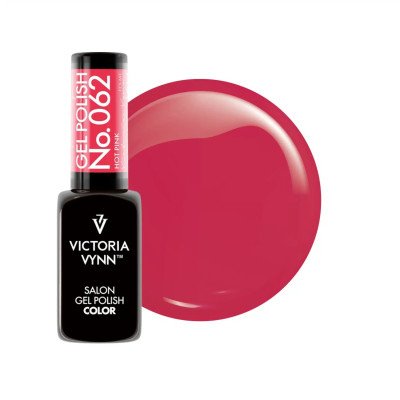 Victoria Vynn - Gel Polish - 062 Hot Pink - Gellack - Enkelfärgad -glamandbeauty.se Victoria Vynn - Gel Polish - 062 Hot Pink - Gellack - Enkelfärgad -glamandbeauty.se