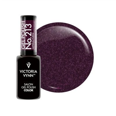 Victoria Vynn - Gel Polish - 213 Imperial Purple - Gellack - Glitter -glamandbeauty.se Victoria Vynn - Gel Polish - 213 Imperial Purple - Gellack - Glitter -glamandbeauty.se