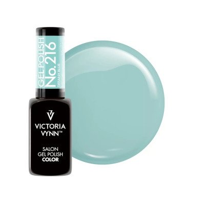 Victoria Vynn - Gel Polish - 216 Tiffany Blue - Gellack - Enkelfärgad -glamandbeauty.se