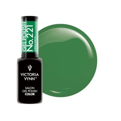 Victoria Vynn - Gel Polish - 221 Green Grass - Gellack - Enkelfärgad -glamandbeauty.se