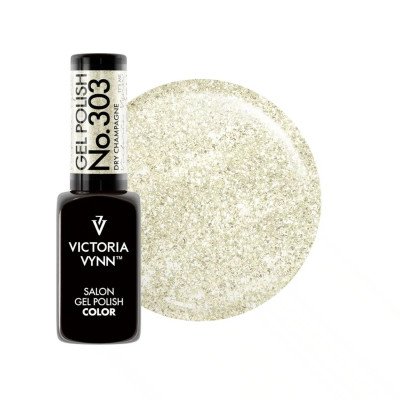 Victoria Vynn - Gel Polish - 303 Dry Champagne - Gellack - Glitter -glamandbeauty.se Victoria Vynn - Gel Polish - 303 Dry Champagne - Gellack - Glitter -glamandbeauty.se