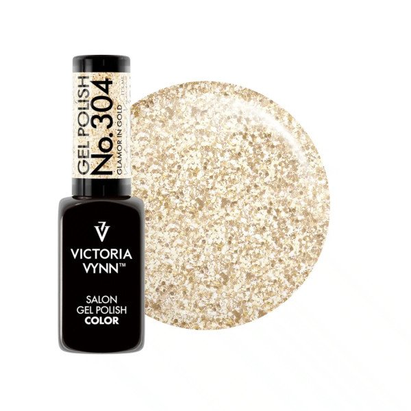 Victoria Vynn - Gel Polish - 304 Glamour in Gold - Gellack