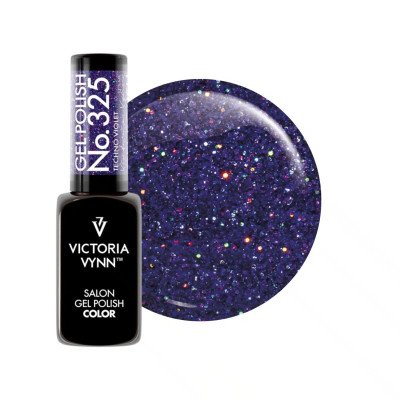 Victoria Vynn - Gel Polish - 325 Techno Violet - Gellack - Enkelfärgad -glamandbeauty.se