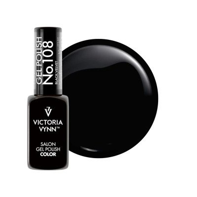 Victoria Vynn - Gel Polish - 108 Black Velvet - Gellack - Enkelfärgad -glamandbeauty.se Victoria Vynn - Gel Polish - 108 Black Velvet - Gellack - Enkelfärgad -glamandbeauty.se