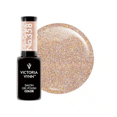 Victoria Vynn - Gel Polish - 358 Dourado - Gellack - Glitter -glamandbeauty.se Victoria Vynn - Gel Polish - 358 Dourado - Gellack - Glitter -glamandbeauty.se