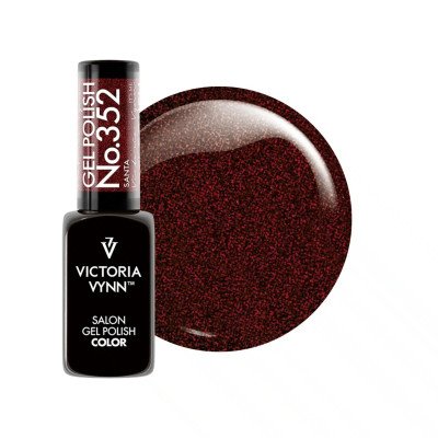 Victoria Vynn - Gel Polish - 352 Santa - Gellack - Glitter -glamandbeauty.se