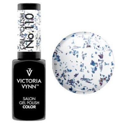 Victoria Vynn - Gel Polish - 110 Silver Foil - Gellack - Glitter -glamandbeauty.se