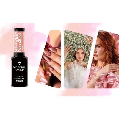 Victoria Vynn - Gel Polish - 403 Nudist - Gellack - Enkelfärgad -glamandbeauty.se