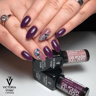 Victoria Vynn - Gel Polish - 028 Sugar Plum - Gellack - Enkelfärgad -glamandbeauty.se
