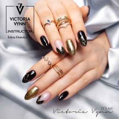 Victoria Vynn - Gel Polish - 056 Gold Millionaire - Gellack - Glitter -glamandbeauty.se