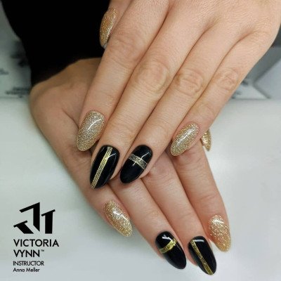 Victoria Vynn - Gel Polish - 056 Gold Millionaire - Gellack - Glitter -glamandbeauty.se