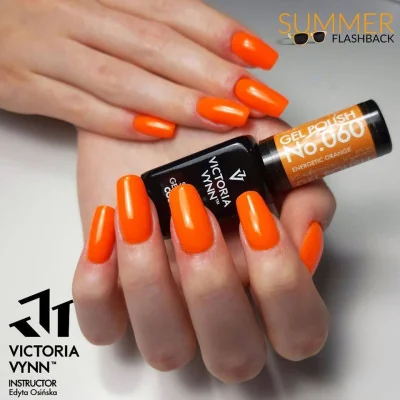 Victoria Vynn - Gel Polish - 060 Energetic Orange - Gellack - Enkelfärgad -glamandbeauty.se Victoria Vynn - Gel Polish - 060 Energetic Orange - Gellack - Enkelfärgad -glamandbeauty.se
