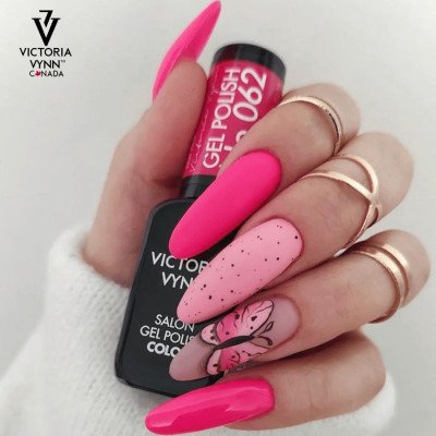 Victoria Vynn - Gel Polish - 062 Hot Pink - Gellack - Enkelfärgad -glamandbeauty.se Victoria Vynn - Gel Polish - 062 Hot Pink - Gellack - Enkelfärgad -glamandbeauty.se
