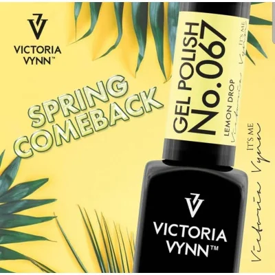 Victoria Vynn - Gel Polish - 067 Lemon Drop - Gellack - Enkelfärgad -glamandbeauty.se Victoria Vynn - Gel Polish - 067 Lemon Drop - Gellack - Enkelfärgad -glamandbeauty.se