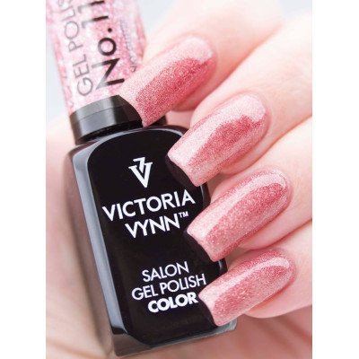 Victoria Vynn - Gel Polish - 114 Pinky Glitter - Gellack - Glitter -glamandbeauty.se