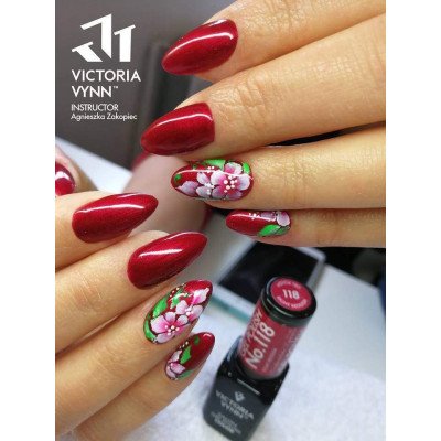 Victoria Vynn - Gel Polish - 118 Right Reddish - Gellack - Enkelfärgad -glamandbeauty.se