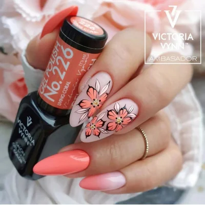 Victoria Vynn - Gel Polish - 226 Living Coral - Gellack - Enkelfärgad -glamandbeauty.se