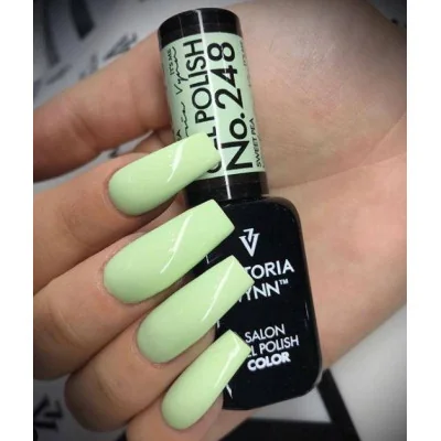 Victoria Vynn - Gel Polish - 248 Sweet Pea - Gellack - Enkelfärgad -glamandbeauty.se Victoria Vynn - Gel Polish - 248 Sweet Pea - Gellack - Enkelfärgad -glamandbeauty.se