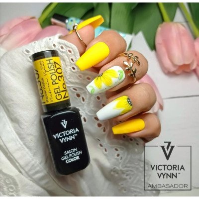 Victoria Vynn - Gel Polish - 307 Yellow Yuuga - Gellack - Enkelfärgad -glamandbeauty.se