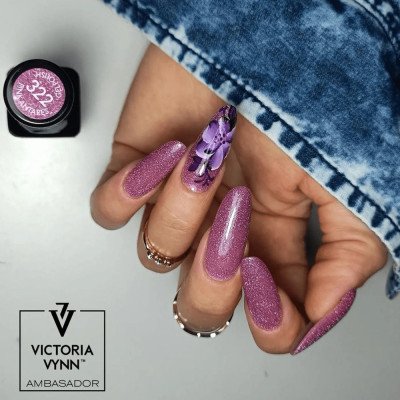 Victoria Vynn - Gel Polish - 322 Pink Antaras - Gellack - Glitter -glamandbeauty.se Victoria Vynn - Gel Polish - 322 Pink Antaras - Gellack - Glitter -glamandbeauty.se