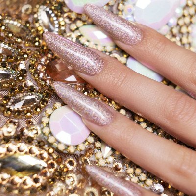 Victoria Vynn - Gel Polish - 358 Dourado - Gellack - Glitter -glamandbeauty.se