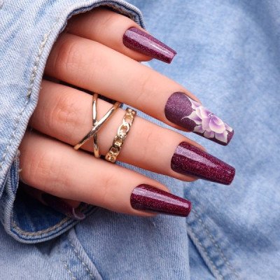 Victoria Vynn - Gel Polish - 361 Purpurina - Gellack - Glitter -glamandbeauty.se