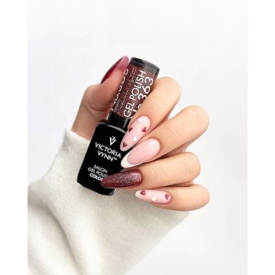 Victoria Vynn - Gel Polish - 363 Desejo - Gellack - Glitter -glamandbeauty.se
