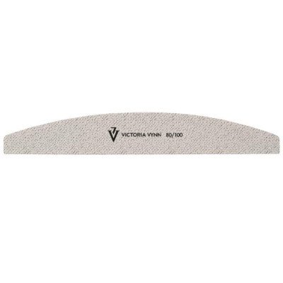 10-pack Nagelfilar - Halvmåne - 80/100 - Victoria Vynn - Grå - Filar -glamandbeauty.se