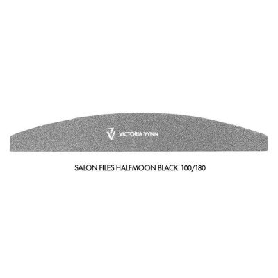 10-pack Nagelfilar - Halvmåne - 100/180 - Victoria Vynn - Svart - Filar -glamandbeauty.se 10-pack Nagelfilar - Halvmåne - 100/180 - Victoria Vynn - Svart - Filar -glamandbeauty.se
