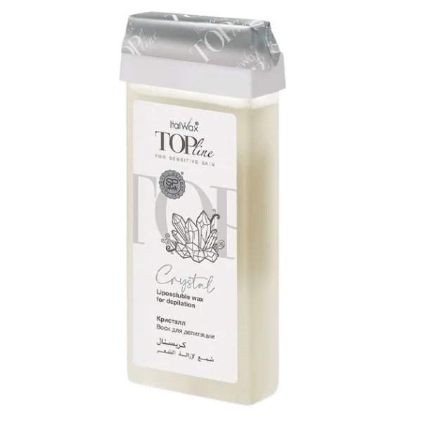 24x100g Crystal - Roll on vax - Top Line - Italwax