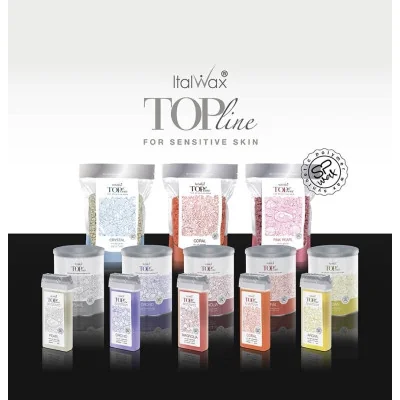24x100g Crystal - Roll on vax - Top Line - Italwax - Varmvax - Roll on -glamandbeauty.se