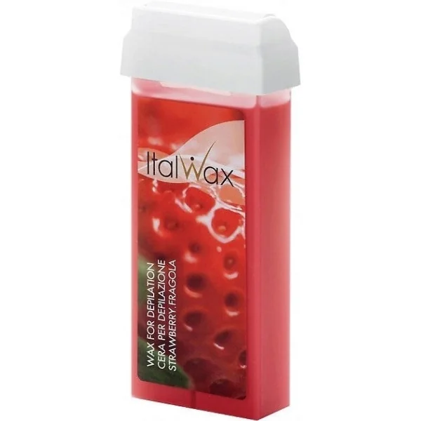 24x100g Strawberry - Roll on vax - Italwax