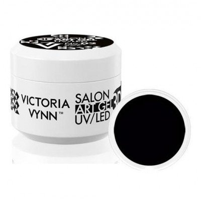 Victoria Vynn - Art Gel 3D - 02 Creamy Black - Gelé - 3D -glamandbeauty.se